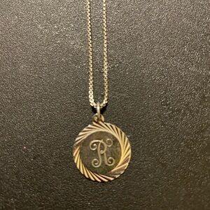 Elegant Silver Pendant Necklace .925 silver